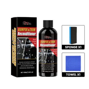 Kit Réparateur De Rayures Pour Intérieur Auto - Restaurateur Tableau De Bord - Efface Rayures Et Petits Défauts - 100g Avec Éponge - 5