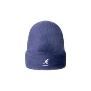 Bonnet Brodé Logo Kangol Blanc - Taille Unique, Acrylique, Neuf Sans étiquette, Hiver