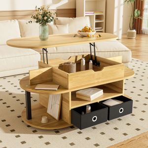 Bolero GH445 Table Basse à Quatre Pieds En Fonte - Base Robuste Et Élégante