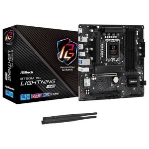 CARTE MÈRE Carte Mère ASRock B760M PG Lightning WiFi DDR5 (In