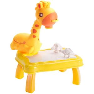 TABLE A DESSIN Projecteur de Planche à Dessin Girafe,Planche à Dessin de Dinosaure de Dessin animé pour l'éducation de la Petite enfance,pens[532]
