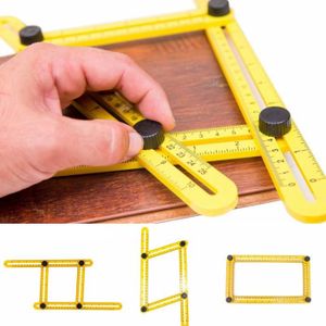 Angleizer modèle outil instrument de mesure Quatre côté-Multi Angle Côté Ruler