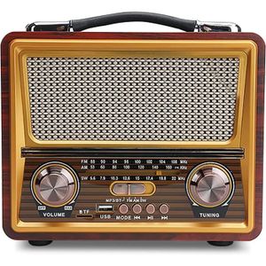 RADIO CD CASSETTE Radio Portable, Radio Vintage Bluetooth FM AM (MW)