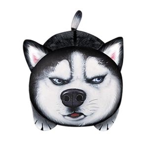 Fabulous Housse De Coussin Chiot Husky Dans La Neige Chien Collier Rouge Yeux Bleus Mignon Canin 40x40cm Housses De Coussin Ameublement Et Decoration Mkyra Org