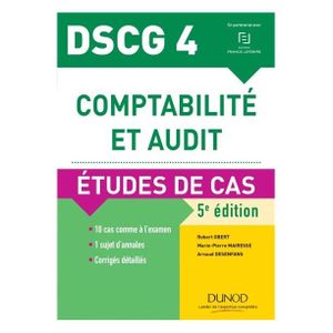 LIVRE COMPTABILITÉ Comptabilité et audit, DSCG 4 : études de cas