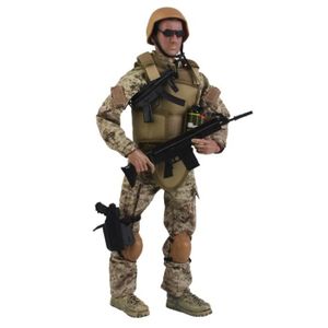 marque generique - 4pcs / Set Figurine Soldats en Plastique Jouet