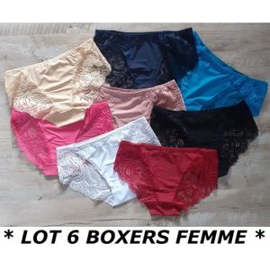 Lot De 3 Shortys (slips) Femme Pétillance - Tailles M/L - Couleur Blanc Et Rose - Neuf Avec étiquettes