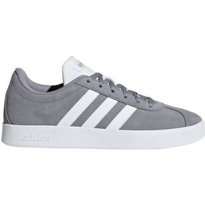 CHAUSSURES BASKET-BALL Basket Adidas VL Court-2 Gris - ADIDAS STYLE - Femme - Textile - Lacets - Compensé