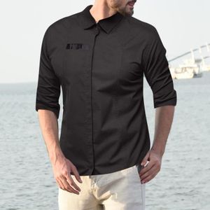 chemise soie homme