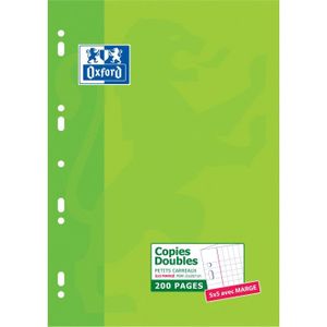 Lot de 200 copies doubles 21x29,7cm petits carreaux - Sélection d'Experts -  Esquisse au meilleur prix