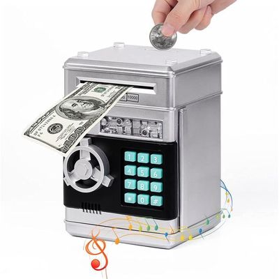Tirelire Enfant Réutilisable Flintronic - Capacité Grande, Motif Joyeux, Cadeau Éducatif