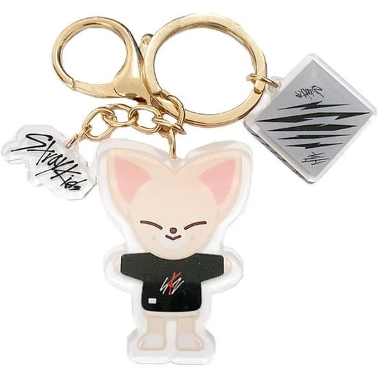 Nevstop Porte-clés Peluche Stray Kids SKZoo 10cm - Série ATE - Bbokari Et Autres Membres - Fan Merch
