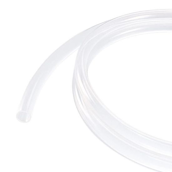 Tuyau PVC Transparent Souple - 5/16" Intérieur X 3/8" Extérieur - 10 Pieds - Avec 2 Colliers De Serrage - 6