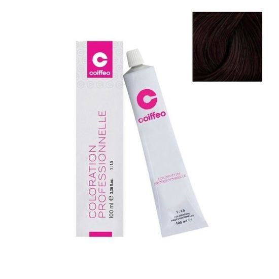 Coloration permanente Majirel 4.15 châtain cendré acajou