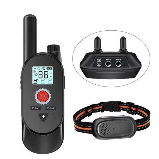 CRAZE Walkie Talkie Rechargeable Dog Training Collars KJ118 Cdiscount Animalerie