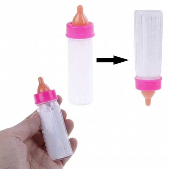 Biberon Magique Pour Poupée - Liquide Qui Disparaît - Jeu D'Alimentation Réaliste Pour Enfants