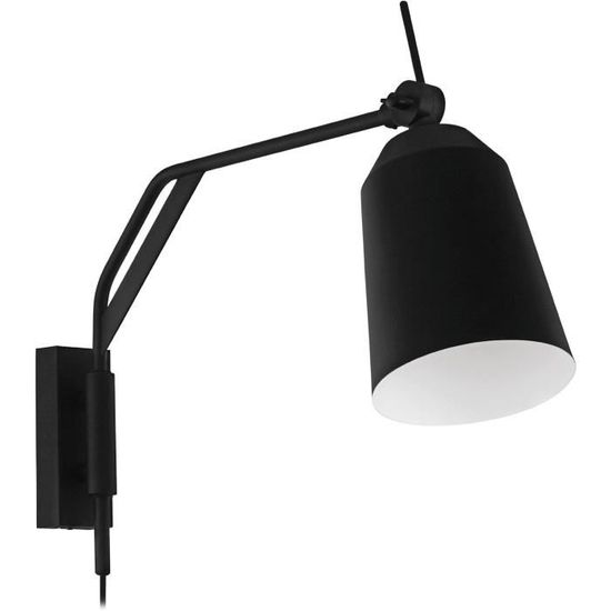 Applique Murale Orientable Tilston EGLO (couleur Sable) - Spot LED Orientable 360°, Douille E14 Max 40W, Pour Salon, Chambre, Bureau - 7