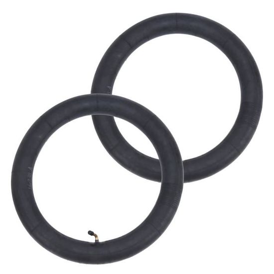 Lot De 2 Chambres à Air Scooter électrique Valve Droite - Caoutchouc Butyle épais Pour Ninebot F20/F25/F30/F40, 10 X 2,125