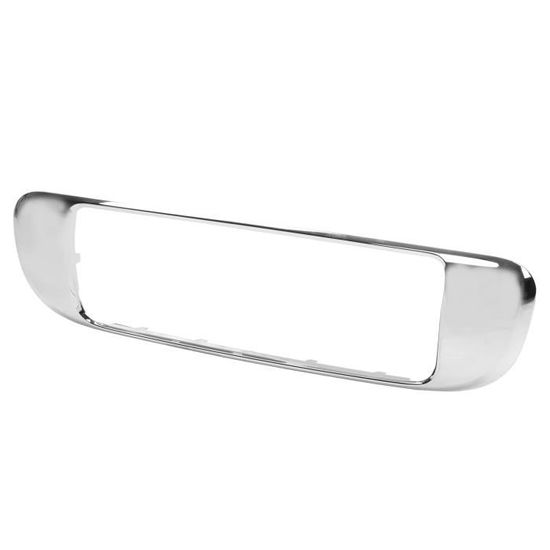 Garniture De Cadre De Plaque D'immatriculation Arrière Chromée Pour Mini Cooper Countryman R60 Base 2010-2016 - Numéro OE 5112980457 - ABS+PC