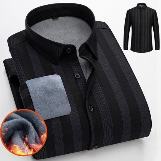 Chemise de chasse doublée polaire Percussion Inverness - Chemises de