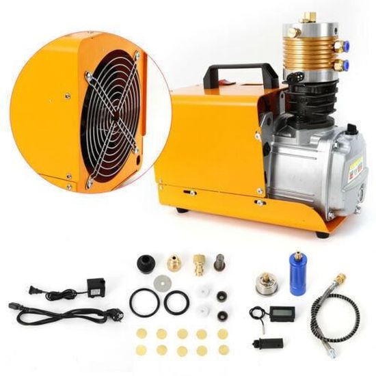 Pompe à Air Comprimé Haute Pression 300 Bars 4500PSI 30 MPA Pcp Compresseur Electrique Haute Pression 18 Kw Convient Pour Un Controle Haute Pression Avec Valve Protegee Contre Lexplosion 82899442