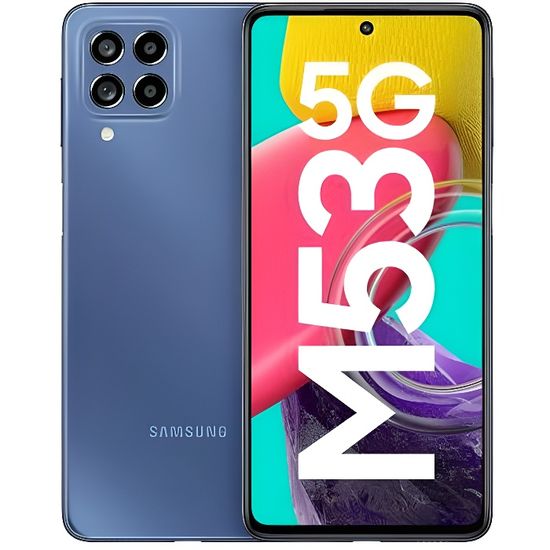Samsung Galaxy M53 Dual 5G 128Go 6Go RAM Bleu