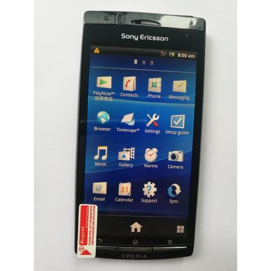 Original Sony Ericsson Xperia Arc S LT18i Mobile Cell Phone 3G Android Phone déverrouillé téléphone 1500 mAh