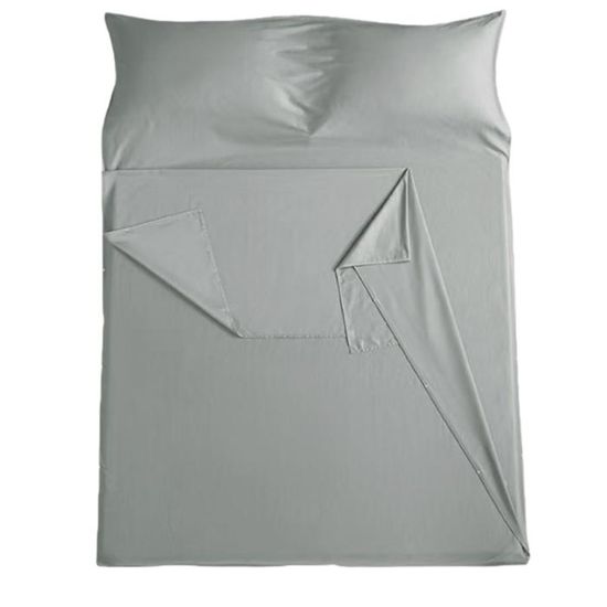 Sac De Couchage Polaire 1 Personne Azarxis - Léger Et Confortable - Pour Voyage, Hôtel, Camping, Train - Doublure Douce Et Lavable En Machine