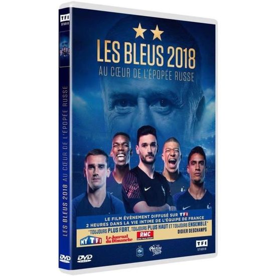 DVD - Les Bleus 2018 : Au coeur de l'épopée Russe