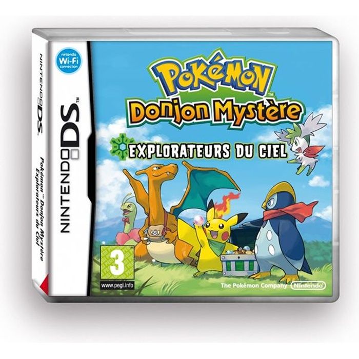 POKEMON DONJON MYSTERE : Explorateurs du Ciel / JE