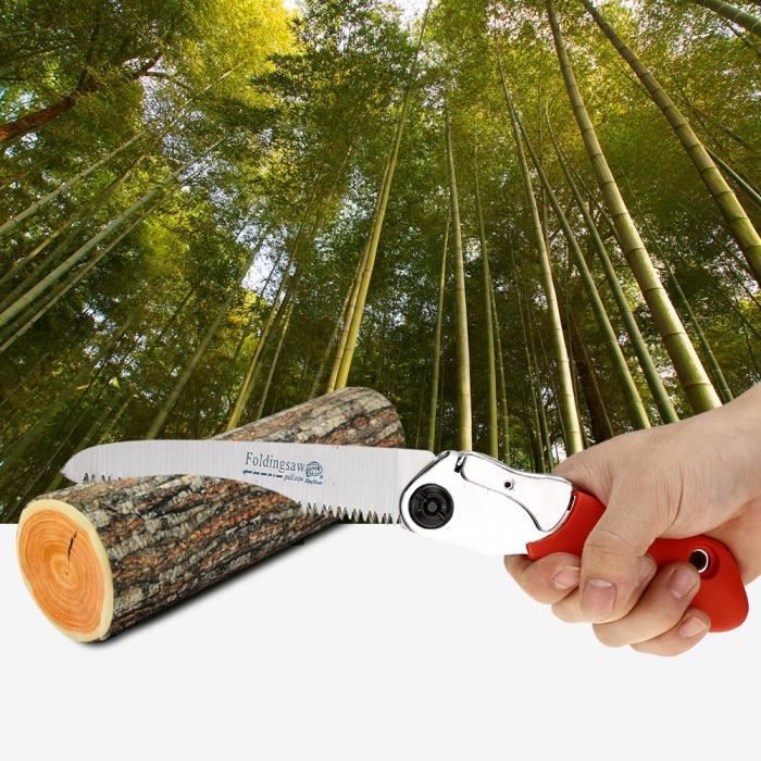 Élagage De Jardinage, Scie à élaguer manuelle portable pliable avec poignée antidérapante Outil de coupe pour jardinage extérieur-OH