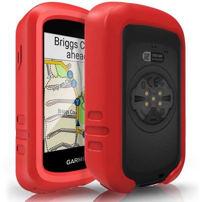 TUSITA Cas pour Garmin Edge 830 - Housse de Protection en Silicone Peau - Ordinateur de vélo Accessoires GPS 1455