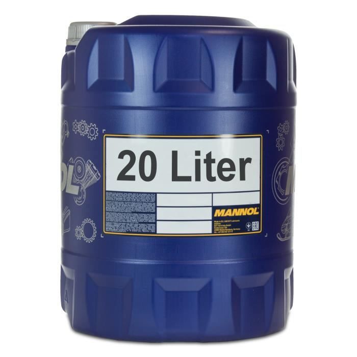 20 litres d'huile moteur universelle MANNOL 15W-40