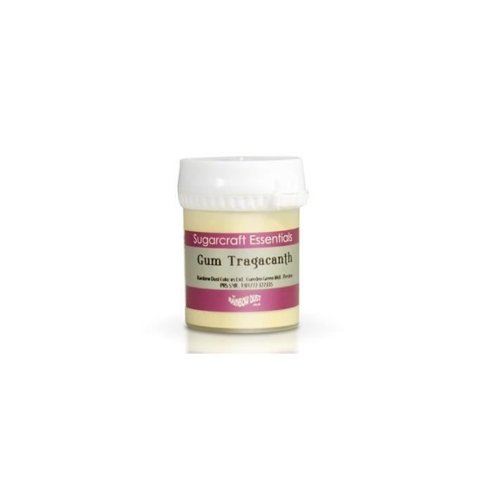 Poudre de Gomme adragante ou Tragacanth gum 25 gr Rainbow Dust