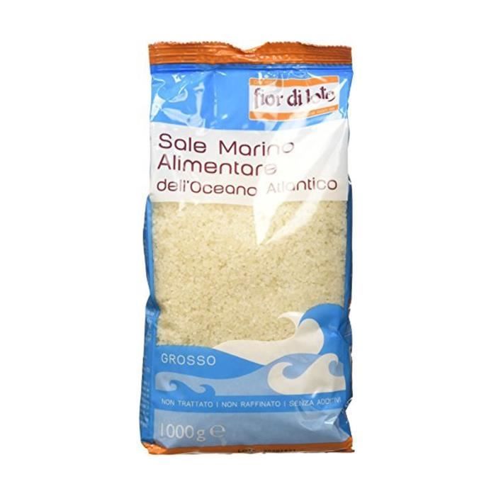 FIOR DI LOTO Gros sel marin de l'Atlantique 1 kg