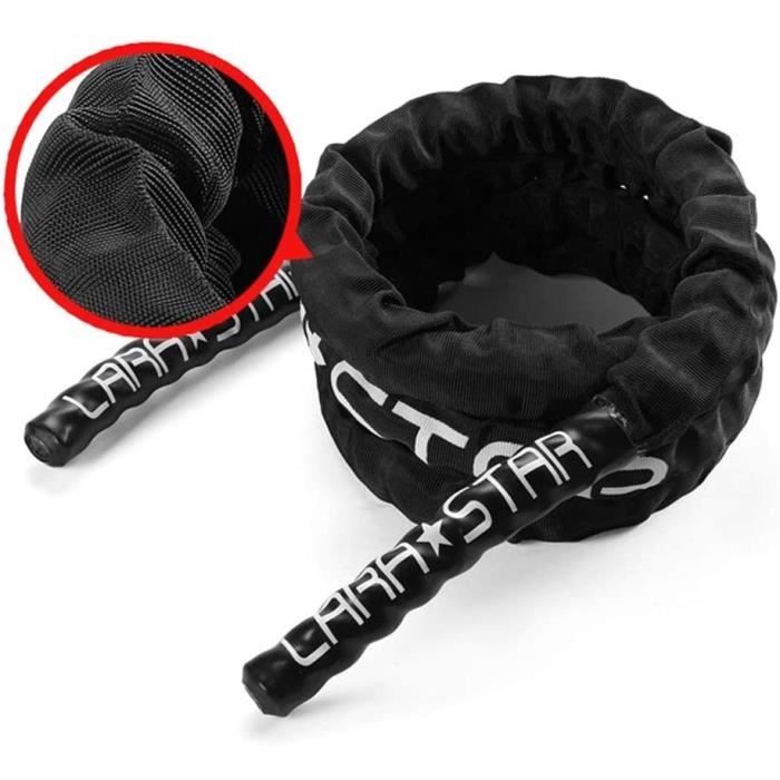 CORDE A SAUTERRope SYY Battle La Corde De Combat A Une Housse De Protection Reacutesistante Agrave lusure pour Ameacuteliorer La637