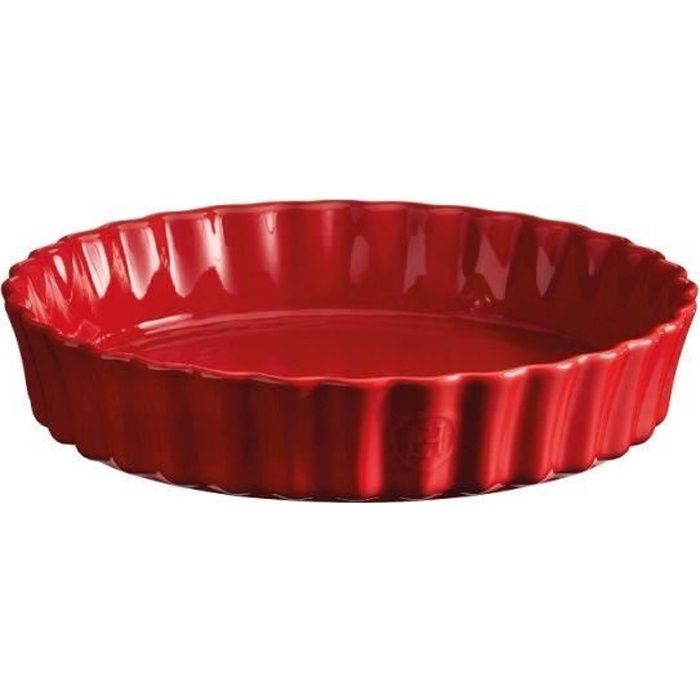 PLAT A TARTE TOURTIERE HAUTE 24 CM GRAND CRU - EMILE HENRY