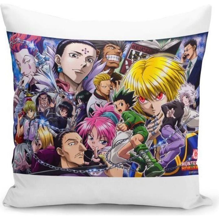 Housse de Coussin 40x40 cm Hunter x Hunter Japon Manga