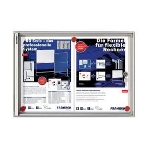 FRANKEN vitrine X-tra!Line, 2 x DIN A4, intérie…