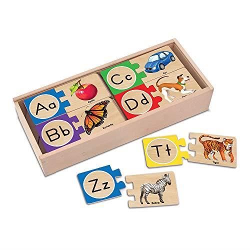 Melissa & Doug - 12541 - Puzzles Auto-Correcteurs Pour L'Alphabet Anglais 12541