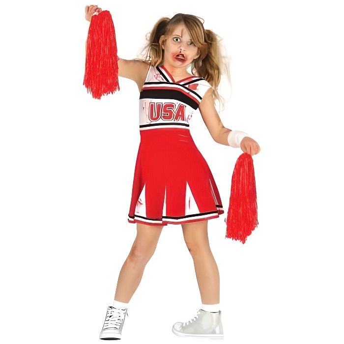 DÉGUISEMENT POMPOM GIRL ZOMBIE ENFANT - ZOMBIE