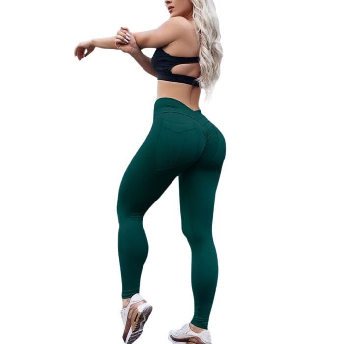 Minetom Leggings Femme Skinny Fitness Yoga Pantalons Jogging Casual Sports Taille Haute
