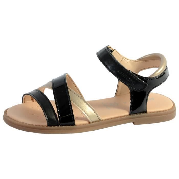 Sandales Geox Geox Enfant/Fille J S.Karly G.D Black/Platinum Femme