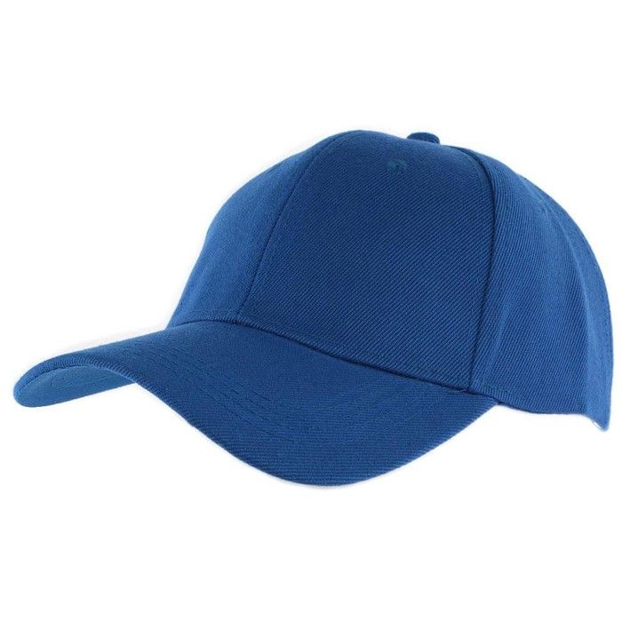 Casquette Baseball Bleu Roi - Bleu - Taille unique