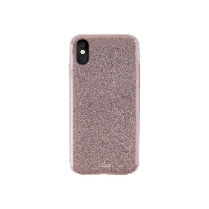 COVER Shine iPhone 5.0 Rose or Coque PC+TPU iPhone x 5.0