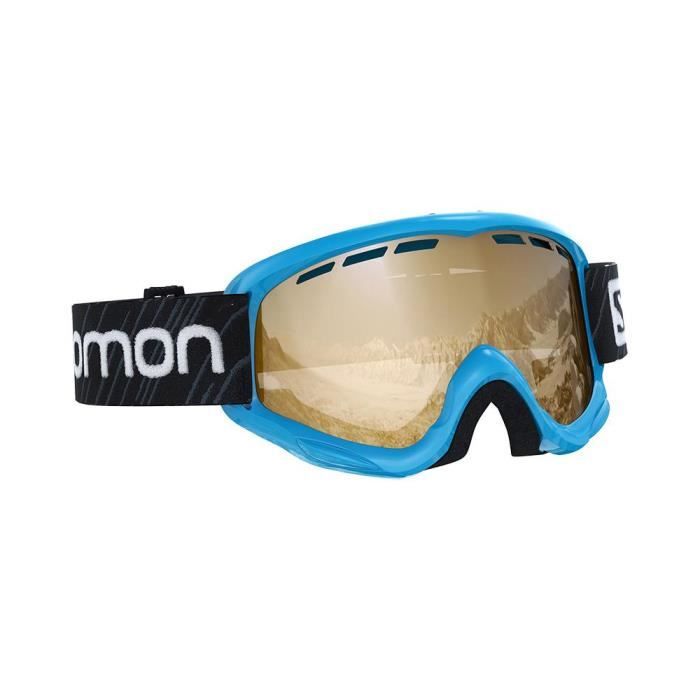 Masque De Ski/snow Salomon Juke Access Blue/univ.t.orange Garçon U Bleu