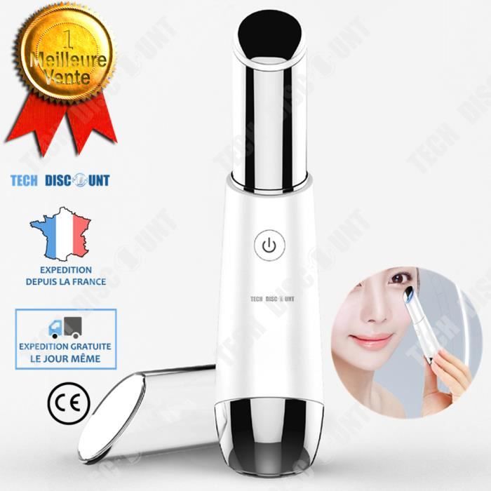 TD® masseur oculaire poches anti-rides sonic vibration sans fil rechargeable electrique anti-age appareil yeux portable cernes levre