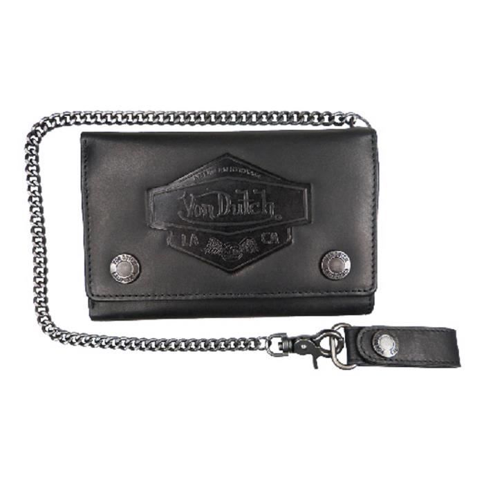 Portefeuille Von Dutch noir TU Noir