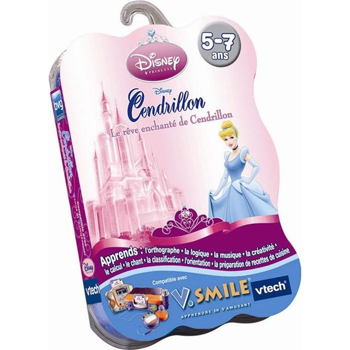 Jeu VSmile Vtech - Cendrillon