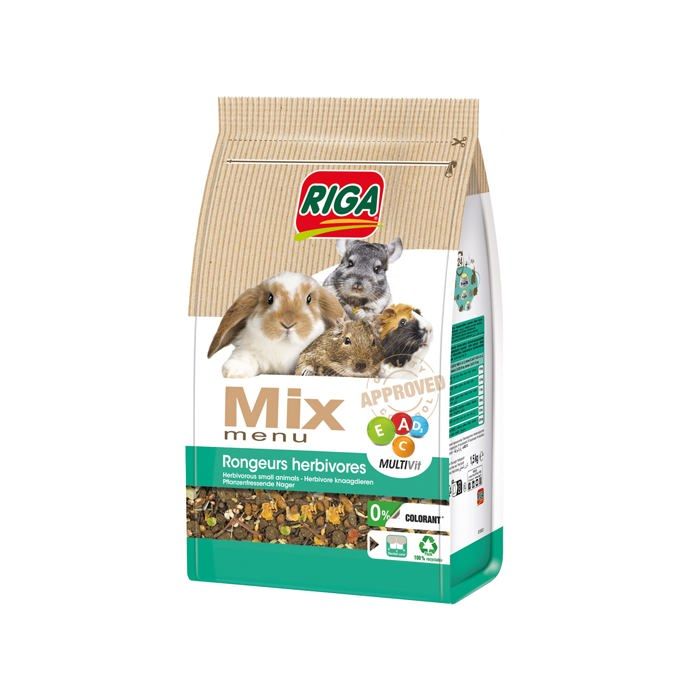 Meilleurs prix pour Extrude - en granule Riga - 006524 - Mix Menu Herbivores, 1.5KG